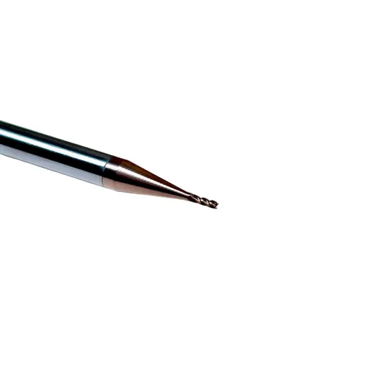 Frez węglikowy VHM Fi1 x 50mm 55HRC 4Z
